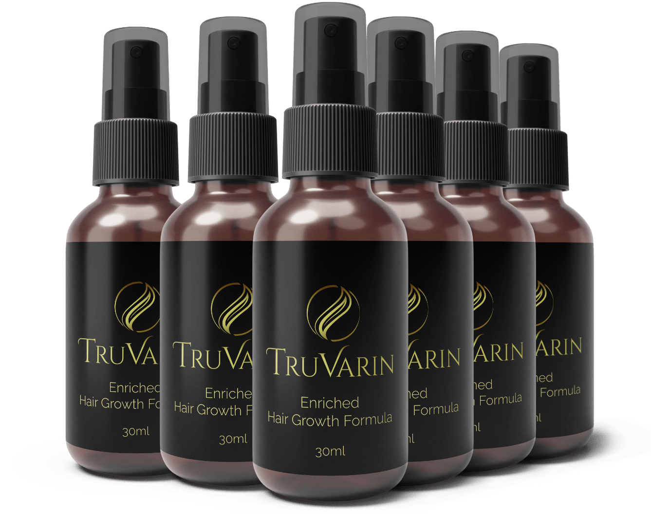 Truvarin six‑bottle lineup